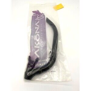 Akona Caicos Snorkel -Black Silicone- New In Original Packaging - Scuba Diving